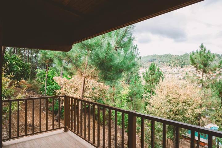 Parc de vacances pour 2 personnes, avec vue sur le lac et piscine ainsi que vue et jardin, animaux acceptés dans Tarouca - 4