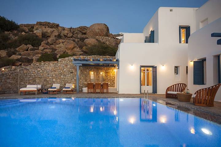 Villa für 10 Personen, mit Whirlpool und Garten sowie Terrasse auf Mykonos - 3