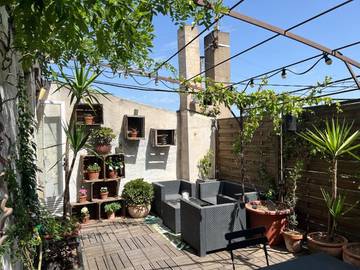 Chambre d’hôte pour 2 personnes, avec terrasse, animaux acceptés à Nîmes