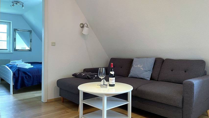 Ferienwohnung für 3 Personen, mit Garten und Sauna sowie Pool, mit Haustier - 1