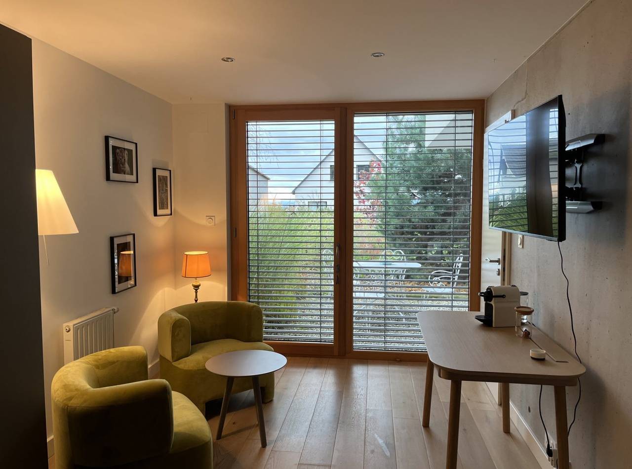 Suite 2P Luxe, entrée indépendante - Chambre in Riquewihr, Parc naturel régional des Ballons des Vosges