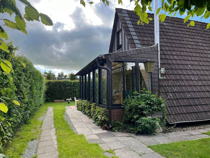 Ferienhaus für 6 Personen, mit Terrasse und Garten