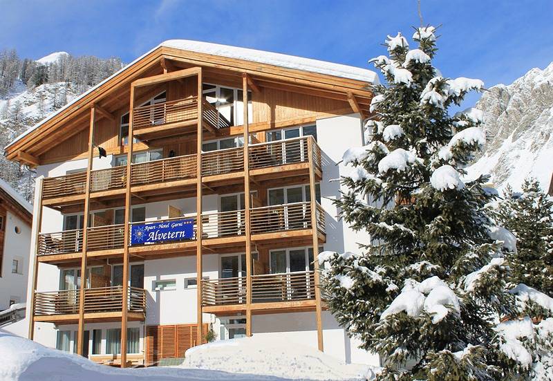 Apart Hotel Alvetern - Studio with shower/toilet in Ravaisch, Samnaun