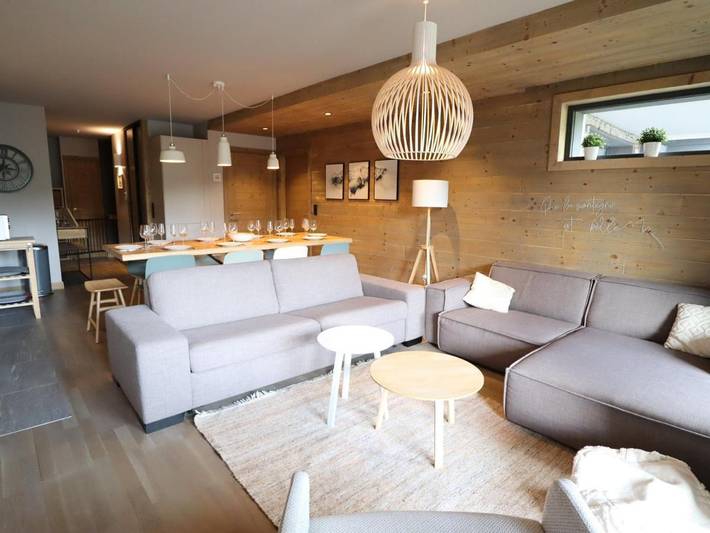 Gîte pour 10 personnes, avec balcon et vue dans Patinoire des Gets - 3