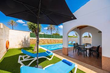 Chalet in Ciudadela, Costa de Menorca für 6 