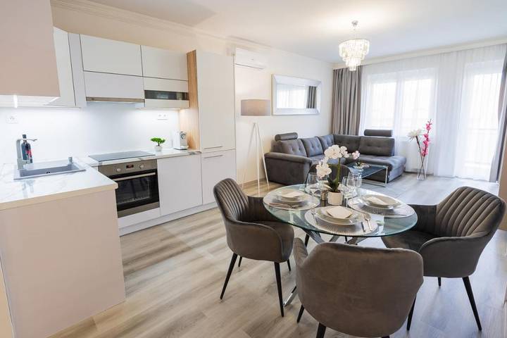 Gîte pour 6 personnes, avec sauna ainsi que vue et terrasse à Sopron