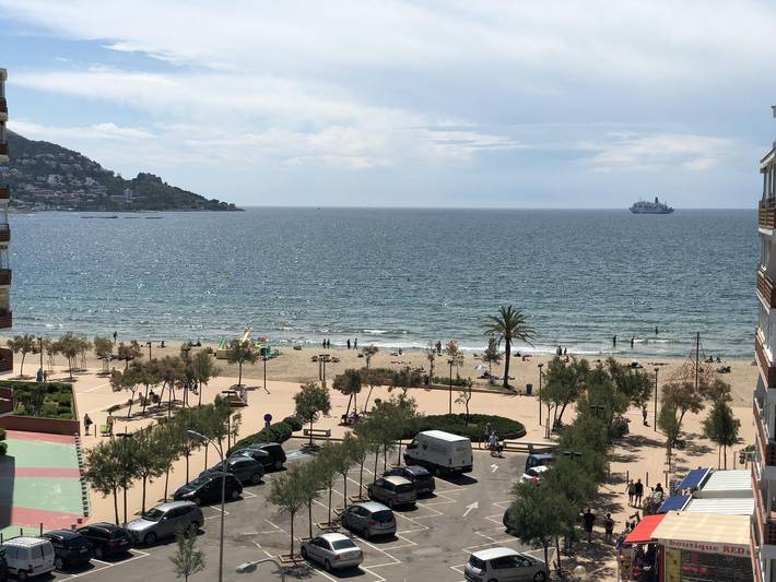 Appartement de vacances pour 7 personnes, avec terrasse à Roses