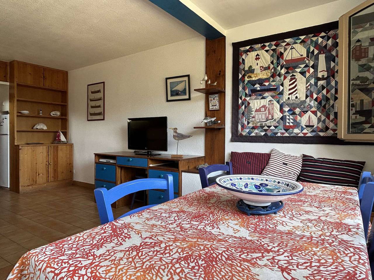 Apartamento entero, Apartamento 2 piezas con vista al mar y aire acondicionado en Banyuls-sur-Mer in La Côte Vermeille, Cerbère