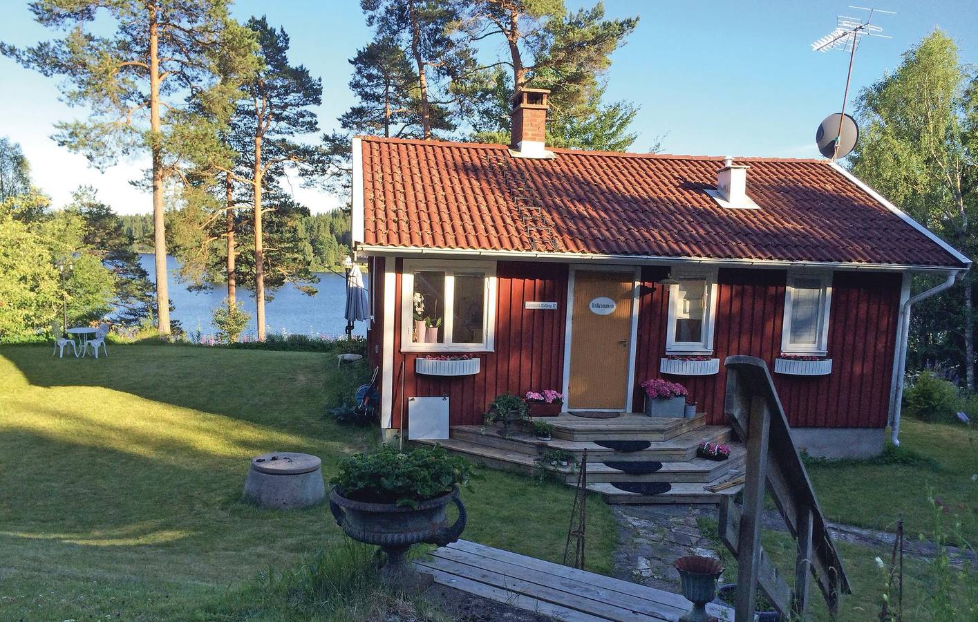 Ferienhaus für 4 Personen mit Sauna in Västergötland