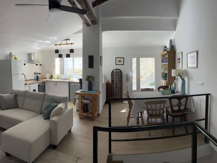 Location de vacances pour 4 personnes, avec vue et terrasse à Ayora