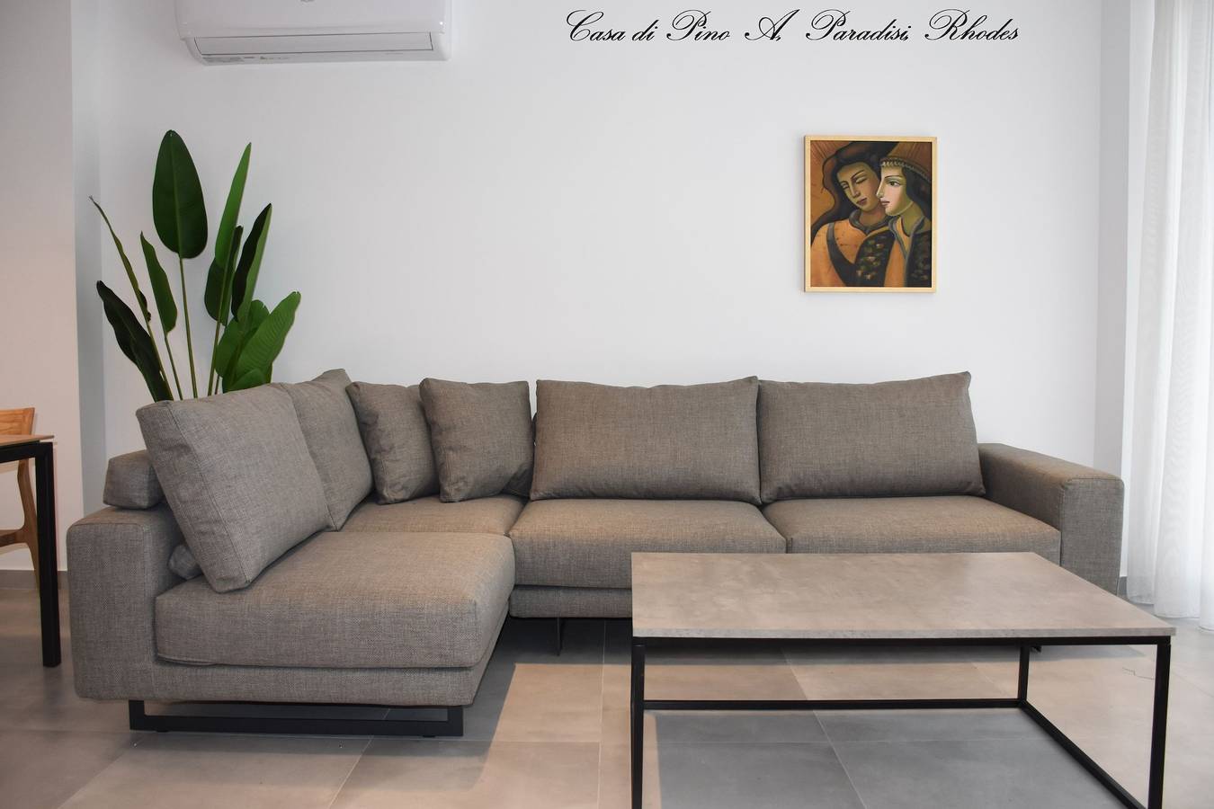 Entire apartment, Casa di Pino A in Paradisi Square near Airport in Paradeisi, Rhodes