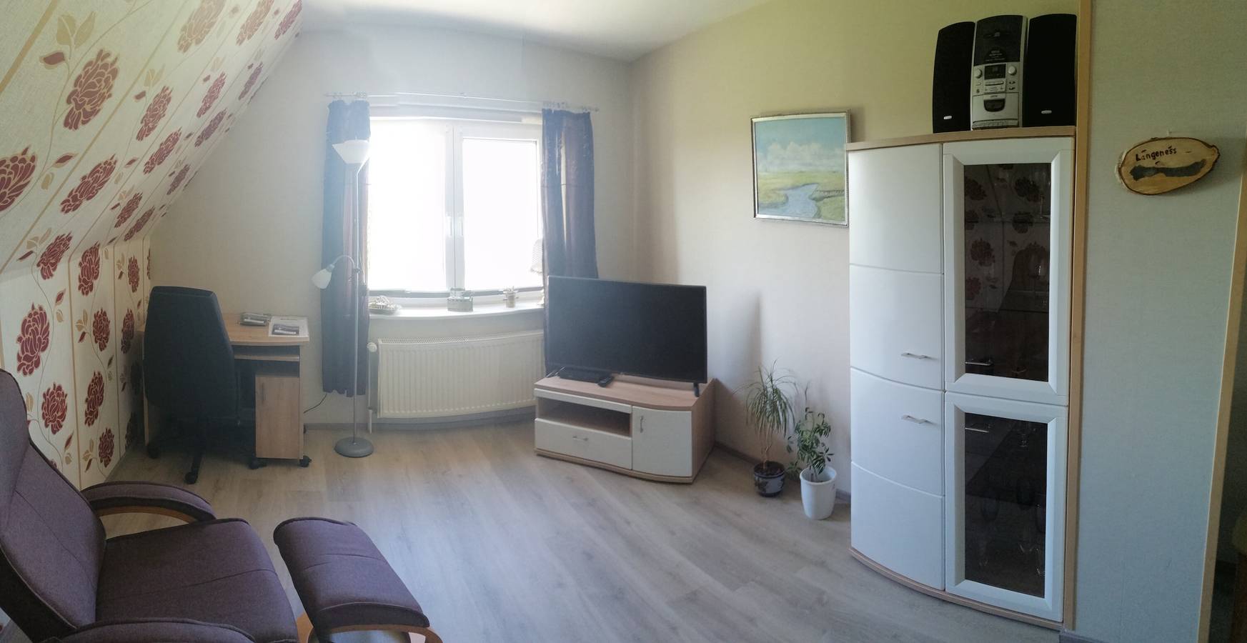 Ganze Wohnung, Ferienwohnung 'Fewo1 Wester - Hever' mit Gemeinschaftsterrasse und Wi-Fi in Langeneß, Halligen