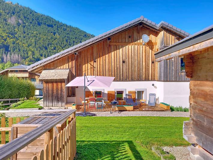 Gîte pour 6 personnes, avec jardin à Saint-Jean-d'Aulps
