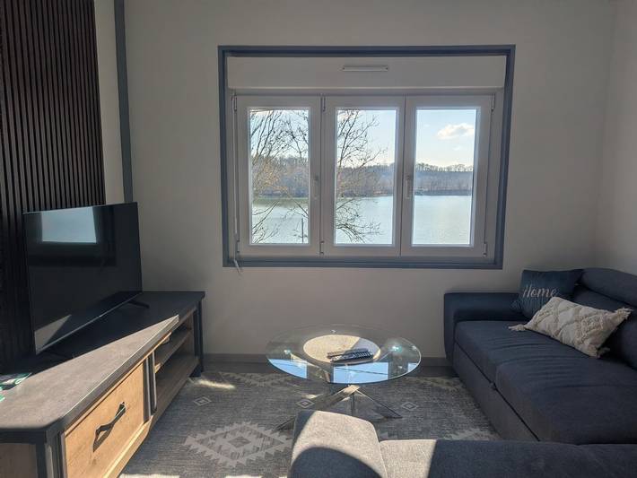 Gîte pour 4 personnes, avec Terrasse ainsi que Jardin et Vue