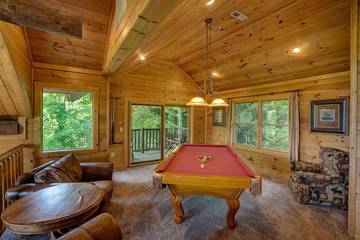 Log Cabin for 8 Guests in Fontana Lake, Swain County, Picture 2