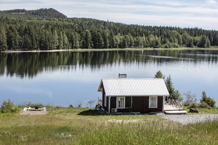 Ferienhaus für 4 Personen, mit Garten und Seeblick sowie Terrasse und Sauna in Nordschweden - 3