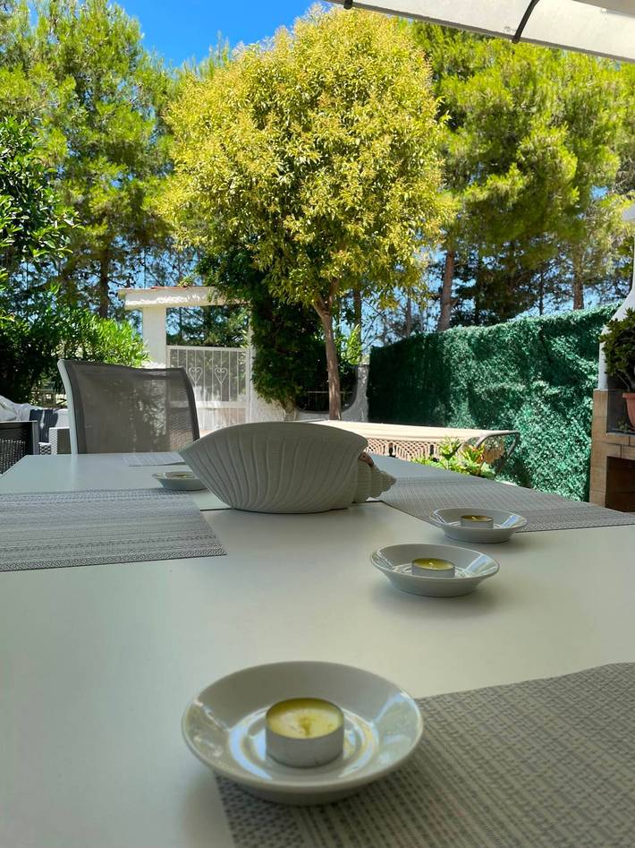 Ferienhaus „Villa Marylou“ mit Bergblick, WLAN und Klimaanlage in Cassano allo Ionio, Golf von Tarent