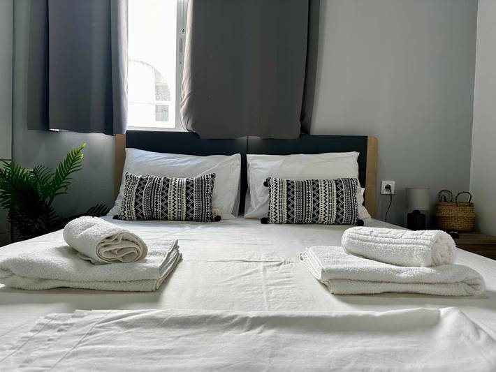 Vakantieappartement voor 2 personen, met tuin en uitzicht in Kos Stad