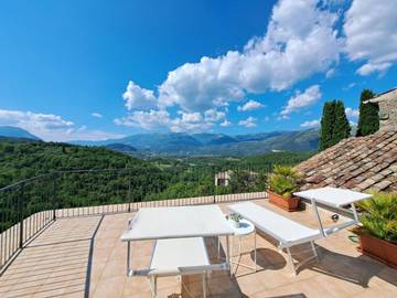 Cottage pour 2 personnes, avec vue et terrasse à Fontechiari