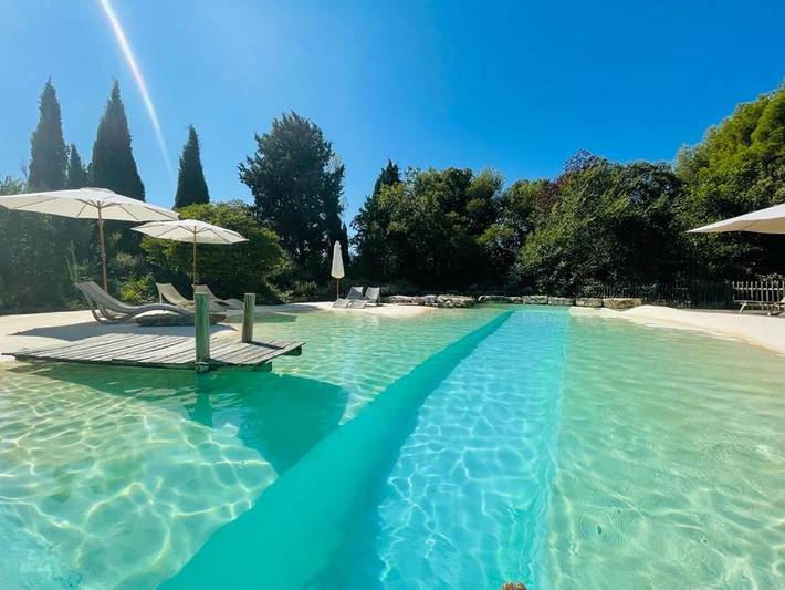 Chambre d’hôte pour 2 personnes, avec jardin ainsi que vue et piscine à Lambesc - 4
