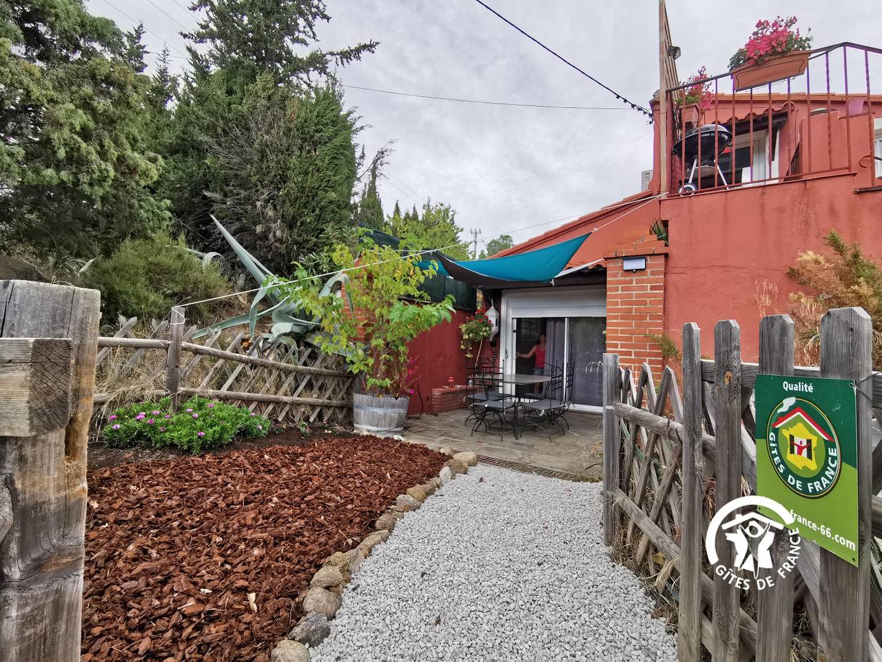 Les Agaves in Ille-sur-Têt, Región de Prades (Francia)