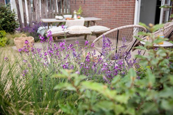 Ferienhaus für 4 Personen, mit Whirlpool und Terrasse sowie Garten und Ausblick