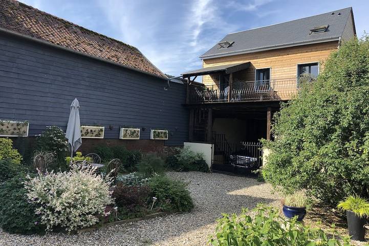 Gîte pour 4 personnes, avec jardin et terrasse dans Bergicourt