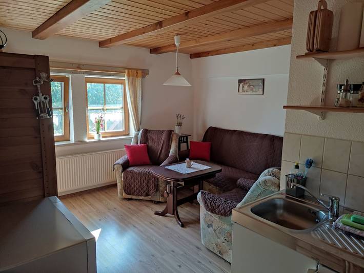 Ferienwohnung für 4 Personen, mit Garten, mit Haustier