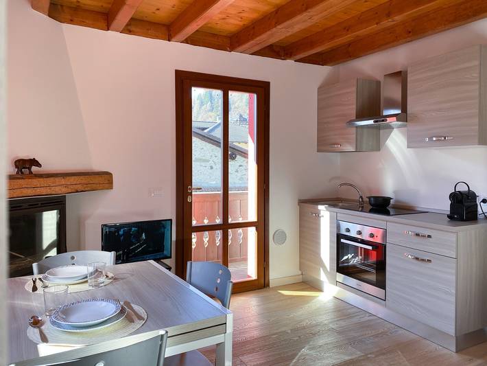 Apartamento entero, Mansarda Corno D'Aola - AffittiPontediLegno in Ponte di Legno (Town), Ponte di Legno