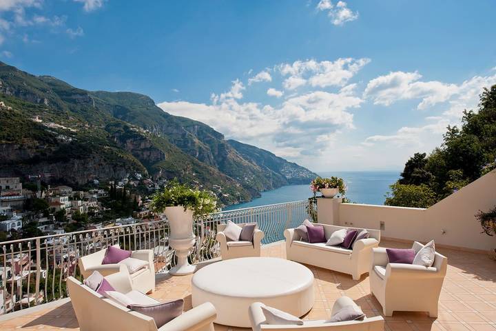 Villa mit pool für 12 Personen, mit Garten und Whirlpool sowie Terrasse in Positano