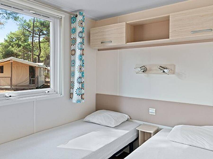 Camping La Masseria - Mobilheim 6 personen - Mobilheim | Comfort | 3 Zi. | 6 Pers. | Erhöhte Terrasse | Clim. in Gallipoli, Golf von Tarent