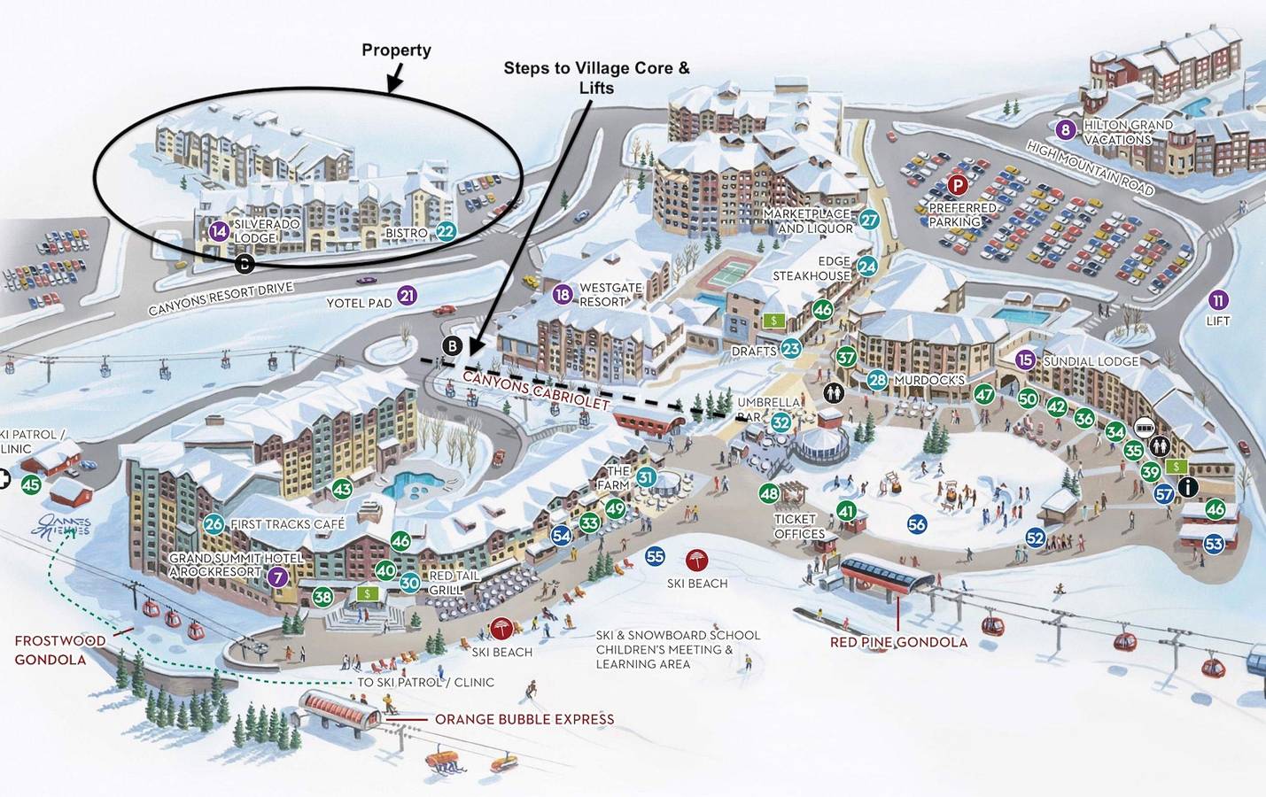 Ganzes Studio, Silverado 223 C in Park City in Uinta Wasatch Cache National Forest