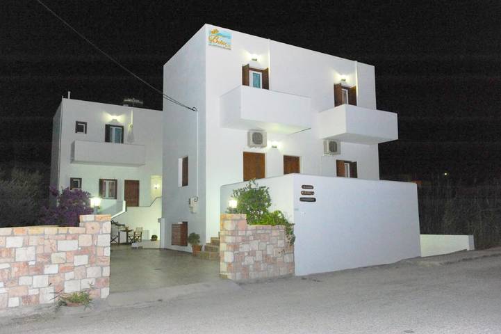 Appartement de vacances pour 3 personnes, avec balcon ainsi que vue et jardin