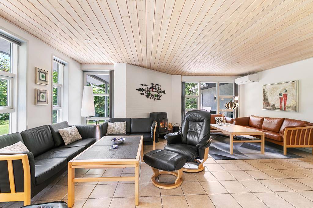 Well-maintained holiday home with hot tub and sauna - 1 dog welcome in Lodbjerg Hede, Ringkøbing