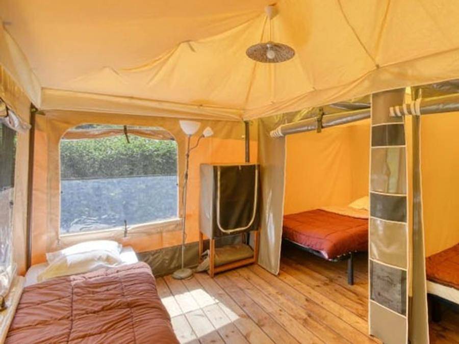 Vvf Villages - Les Rives de Dordogne - Martel - Bungalowzelt 6 personen - Hypitipy 23m²- 2 Zimmer - ohne Sanitäranlagen in Montvalent, Lot