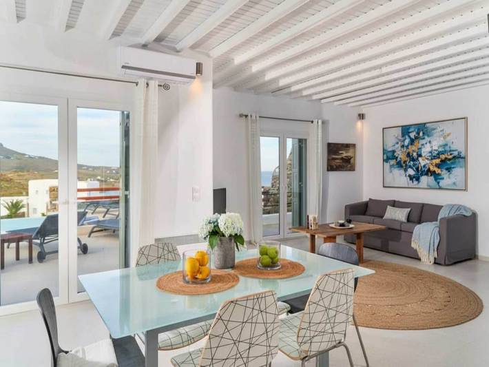 Villa pour 6 personnes, avec balcon/terrasse et piscine dans Mykonos - 3