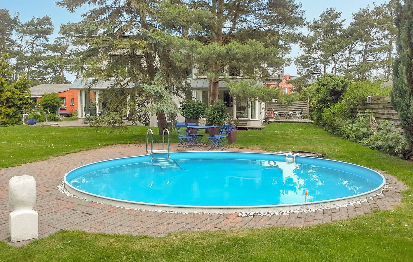 Ganze Ferienwohnung, Ferienhaus am Meer mit Terrasse und Parkplatz, Bodstedt 2km in Pruchten, Vorpommern