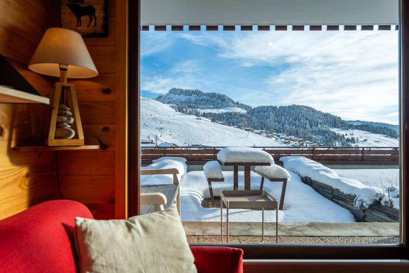 Apartamento vacacional entero, Studio plein cœur Vieux Chinaillon, vue imprenable in Chinaillon, Le Grand-Bornand