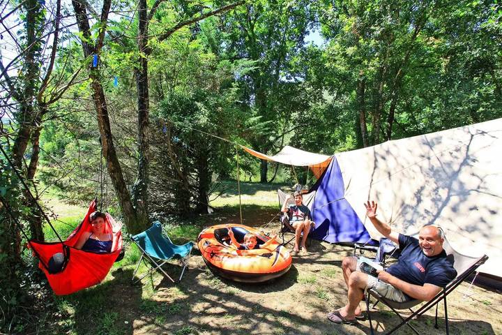 Camping für 4 Personen, mit Pool und Terrasse, mit Haustier in Südfrankreich - 2