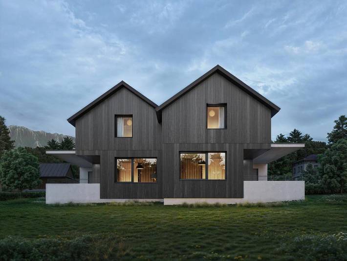 Chalet für 6 Personen, mit Terrasse und Garten sowie Sauna und Ausblick in Bad Aussee
