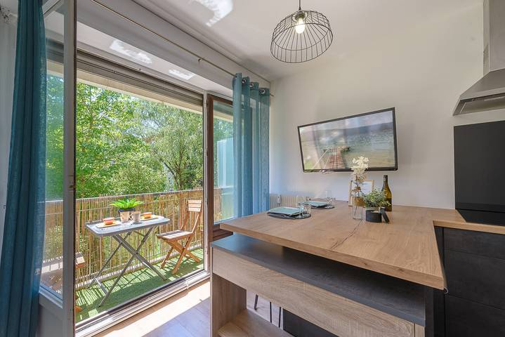 Appartement de vacances pour 2 personnes, avec balcon à Annecy