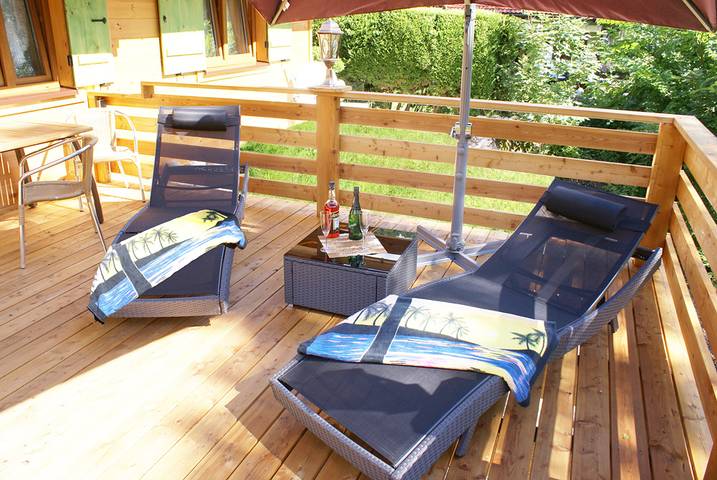 Chalet für 2 Personen, mit Terrasse und Balkon/Terrasse im Berchtesgadener Land - 3