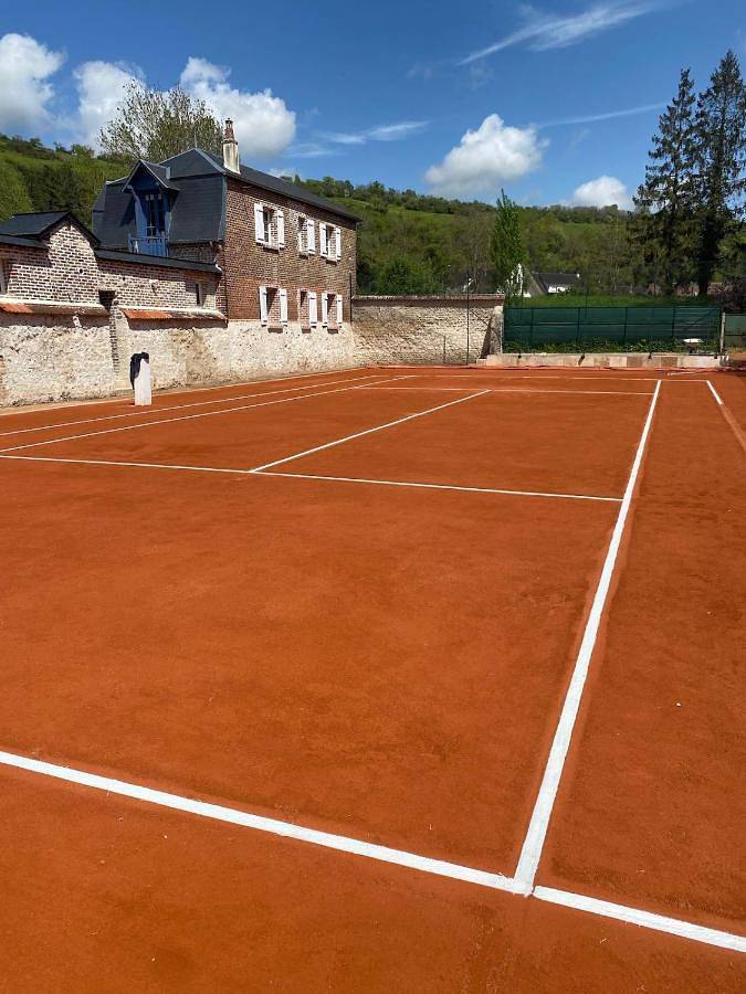 Location de vacances pour 2 personnes, avec piscine ainsi que vue et jardin, animaux acceptés à Les Andelys - 3