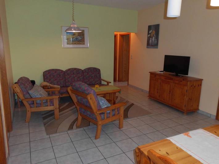 Ferienwohnung für 7 Personen, mit Garten