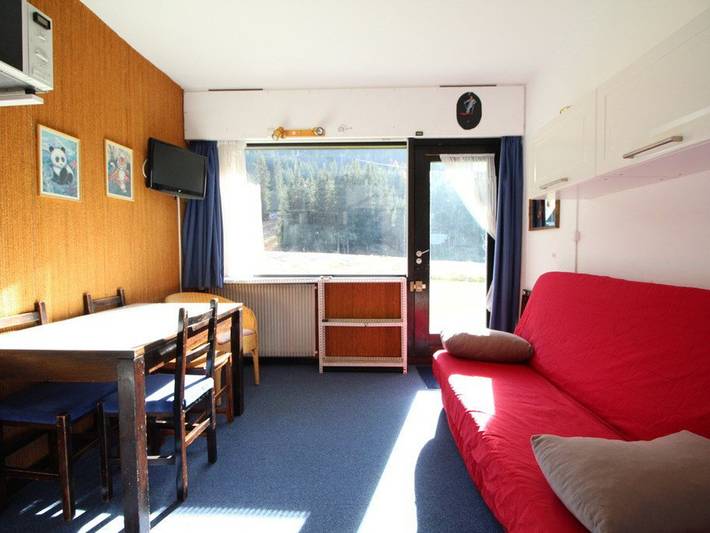 Studio pour 4 personnes, avec terrasse, animaux acceptés