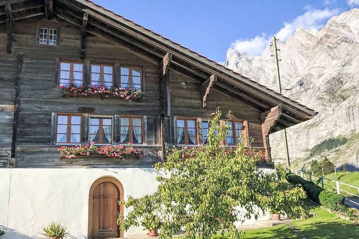 Ferienwohnung für 4 Personen, mit Terrasse und Garten in Innertkirchen