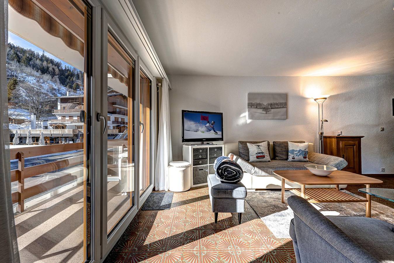 Ganze Wohnung, Ferienwohnung Appartement Tzoum'Azur 6 in La Tzoumaz, Riddes