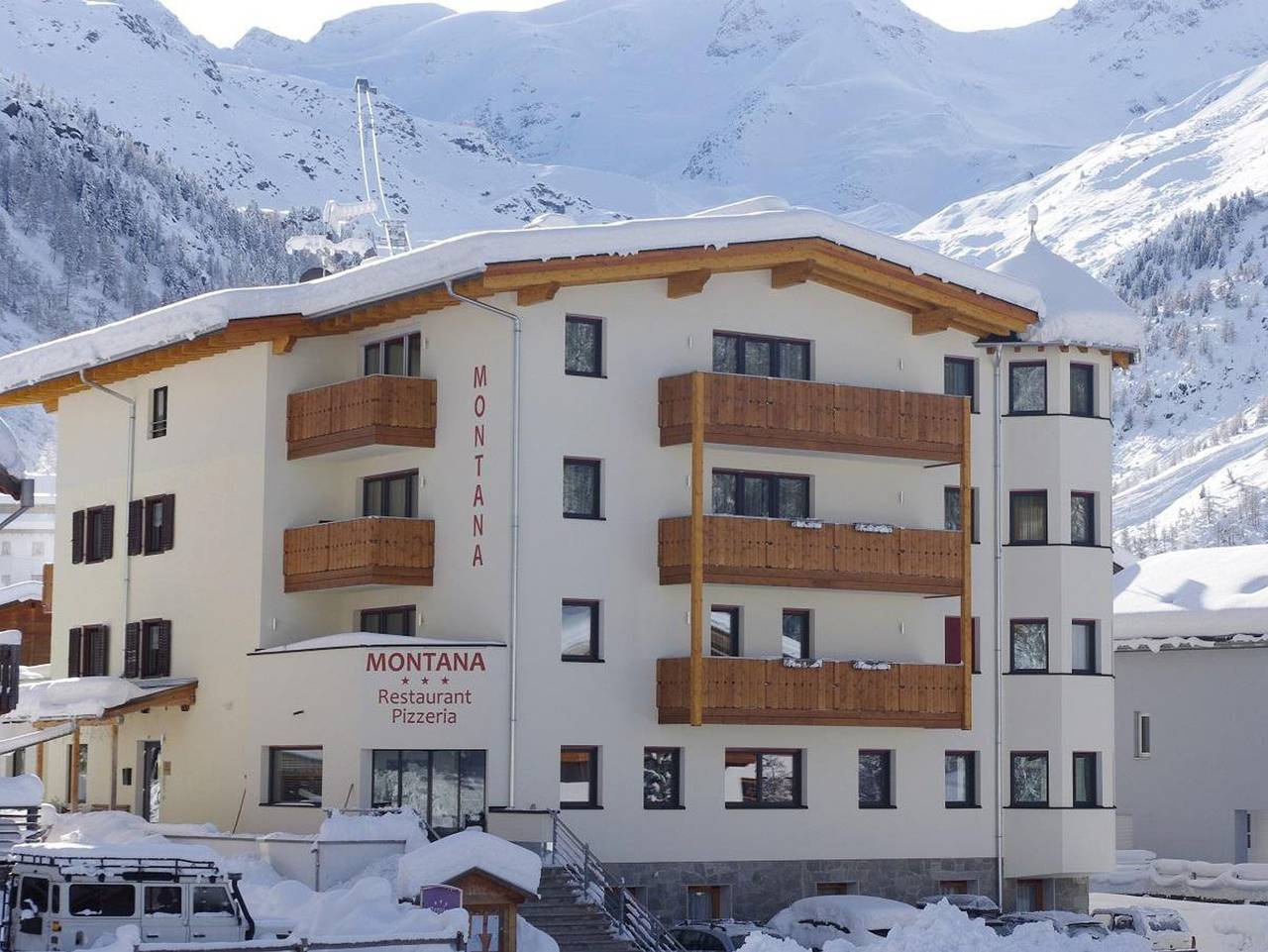 Pension Montana - Doppelzimmer Standard in Sulden, Stilfs