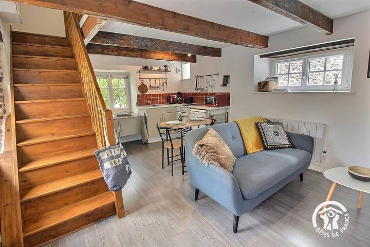 Gîte pour 2 personnes, avec Terrasse et Vue à Plouër-sur-Rance