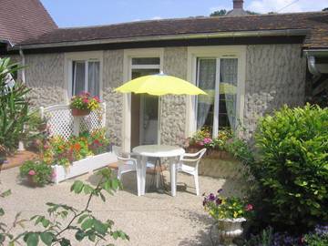 Maison de vacances pour 2 personnes, avec vue et jardin dans le Calvados
